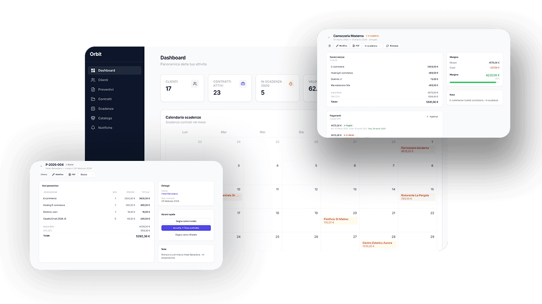 Orbit — Gestionale contratti